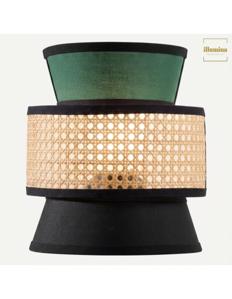 APPLIQUE GAZEBO VERDE E NERA