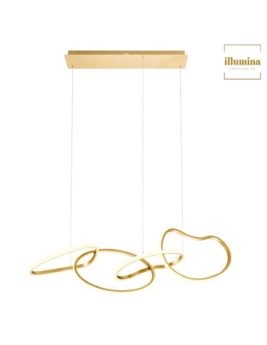 SOSPENSIONE BIAS ORO PICCOLA