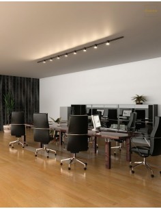 BINARIO MAGNETICO DECORATIVO NICHEL SCURO 1,50MT 2