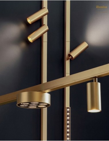 BINARIO MAGNETICO DECORATIVO ORO 1,50MT