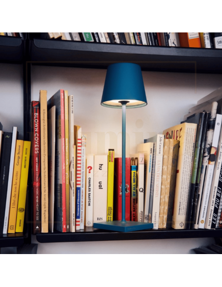 LAMPADA DA TAVOLO RICARICABILE POLDINA PRO BLU