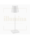 LAMPADA DA TAVOLO RICARICABILE POLDINA PRO BIANCO