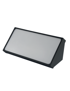 APPLIQUE TRIANGOLARE 40W CCT NERO