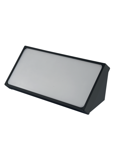 APPLIQUE TRIANGOLARE 40W CCT NERO