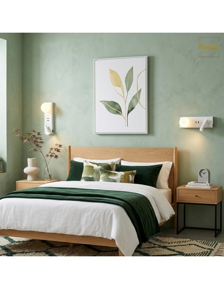 APPLIQUE NORMA BIANCO 5+3W 3000K