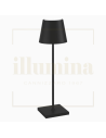 LAMPADA DA TAVOLO RICARICABILE POLDINA PRO NERO