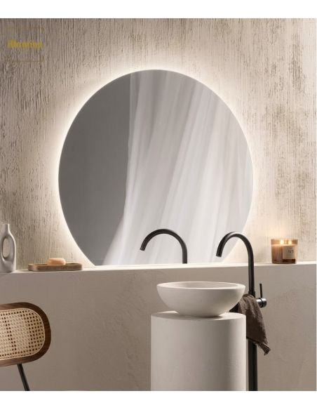 SPECCHIO RETROILLUMINATO ALBA D. 100CM