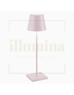 LAMPADA DA TAVOLO RICARICABILE POLDINA PRO ROSA