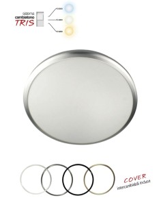 PLAFONIERA LED CCT 32CM CON COVER