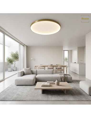 PLAFONIERA KRIZIA P/S ORO 78CM