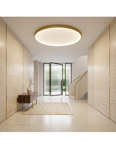 PLAFONIERA KRIZIA P/X ORO 98CM