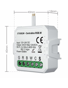 CENTRALINA RGB.W PUSH/WIFI