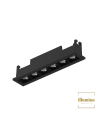 FARETTO INCASSO PIXEL 6W NERO