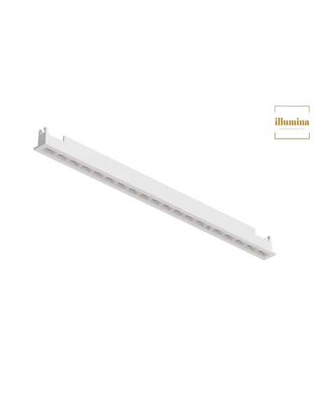 FARETTO INCASSO PIXEL 12W BIANCO