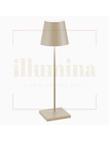 LAMPADA DA TAVOLO RICARICABILE POLDINA PRO SABBIA