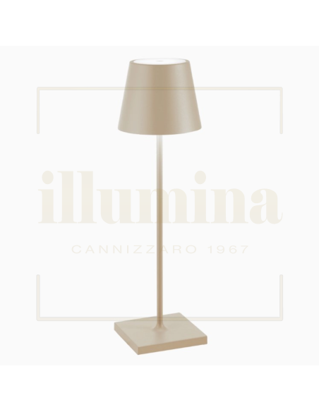 LAMPADA DA TAVOLO RICARICABILE POLDINA PRO SABBIA