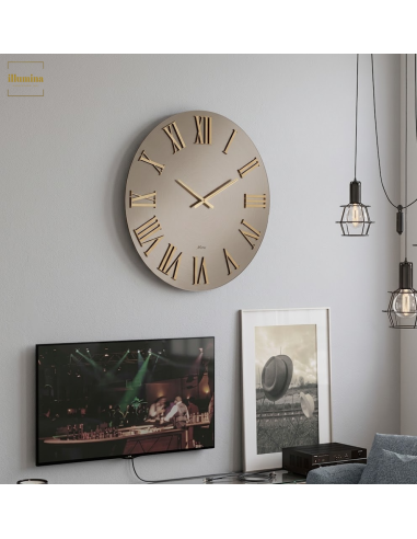 OROLOGIO MIRA BRONZO SPECCHIATO 60CM