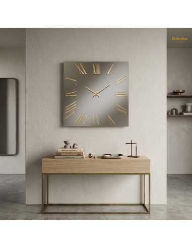 OROLOGIO MINERVA SPECCHIO FUME 60X60CM