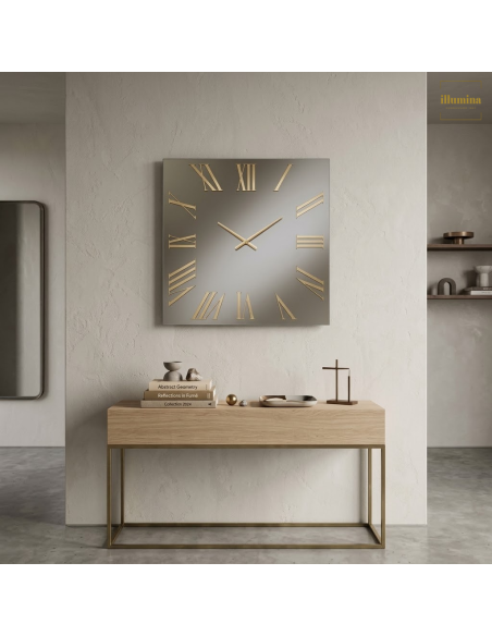 OROLOGIO MINERVA SPECCHIO FUME 60X60CM