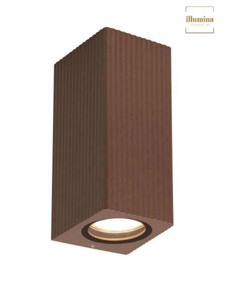 APPLIQUE MURCIA 2 CORTEN 2XGU10