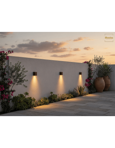 APPLIQUE MURCIA 1 CORTEN 1XGU10