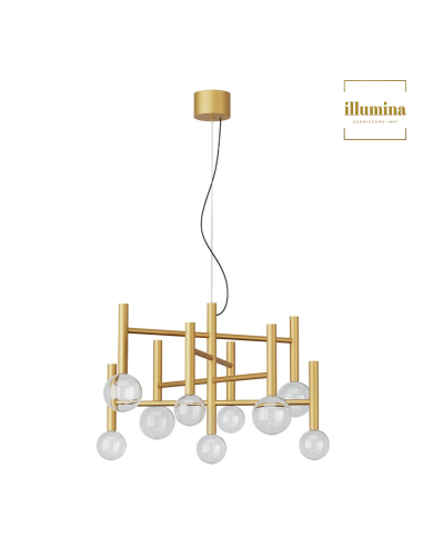 SOSPENSIONE BOLLA MATT GOLD