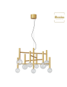 SOSPENSIONE BOLLA MATT GOLD