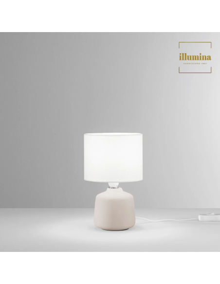LAMPADA DA TAVOLO BURANO BIANCO