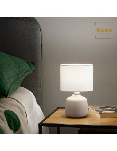 LAMPADA DA TAVOLO BURANO BIANCO