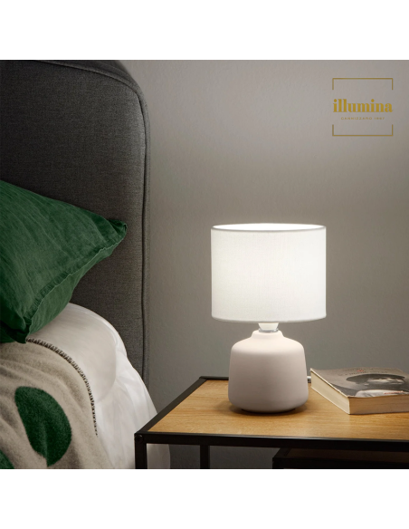 LAMPADA DA TAVOLO BURANO BIANCO