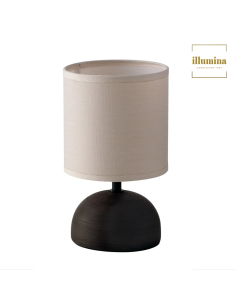 LAMPADA DA TAVOLO FURORE MARRONE