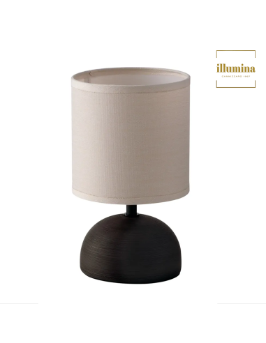 LAMPADA DA TAVOLO FURORE MARRONE