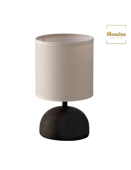 LAMPADA DA TAVOLO FURORE MARRONE