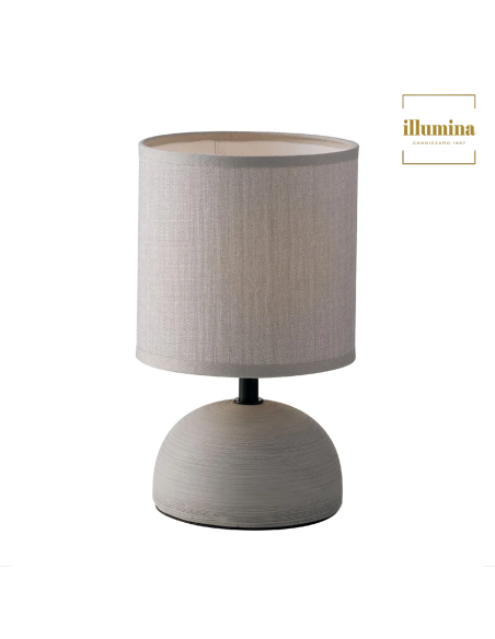 LAMPADA DA TAVOLO FURORE GRIGIO