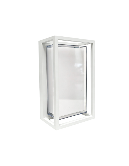 NOVA 12W RETTANGOLARE TRICOLOR BIANCO