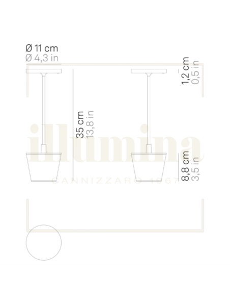 LAMPADA DA TAVOLO RICARICABILE POLDINA REVERSO CORTEN