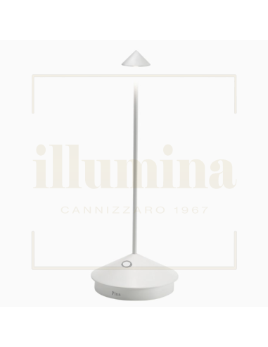 LAMPADA DA TAVOLO PINA BIANCO