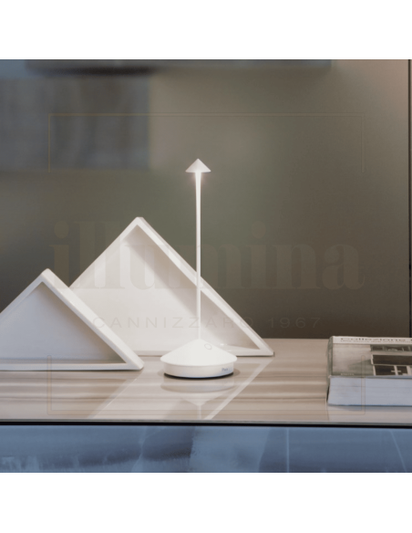 LAMPADA DA TAVOLO PINA BIANCO