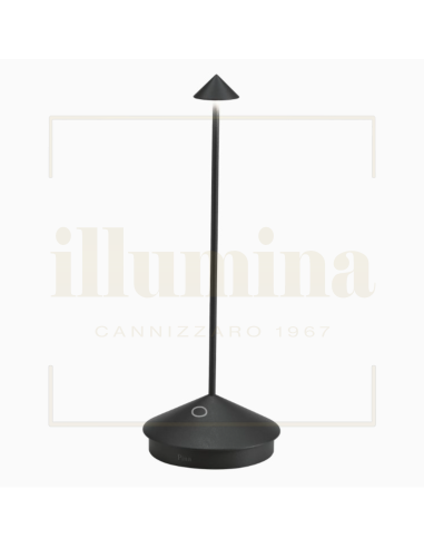 LAMPADA DA TAVOLO PINA NERO