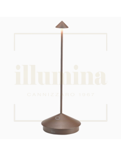 LAMPADA DA TAVOLO PINA CORTEN
