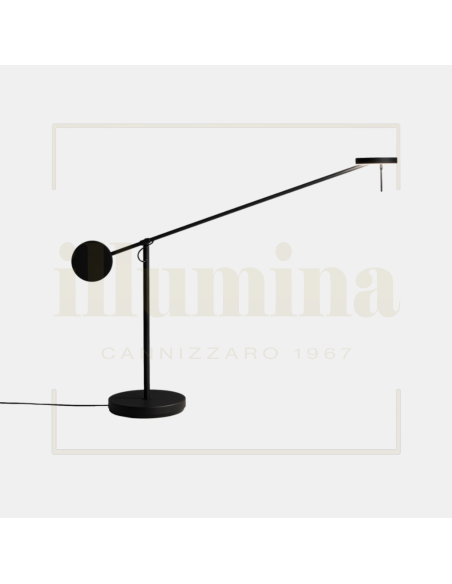 LAMPADA DA TAVOLO INVISIBLE NERO