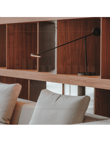 LAMPADA DA TAVOLO INVISIBLE NERO