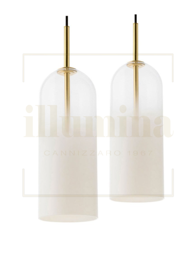 SOSPENSIONE GLAM BIANCO