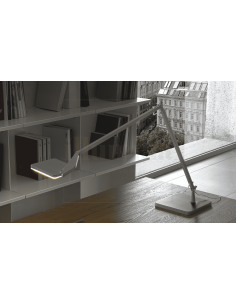 LAMPADA DA TAVOLO JACKIE TITANIO 2