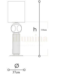 LAMPADA DA TAVOLO MATILDA 2