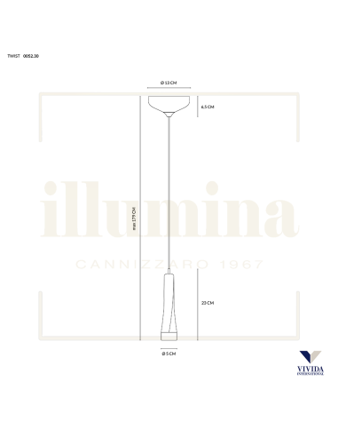 SOSPENSIONE TWIST ORO ROSA