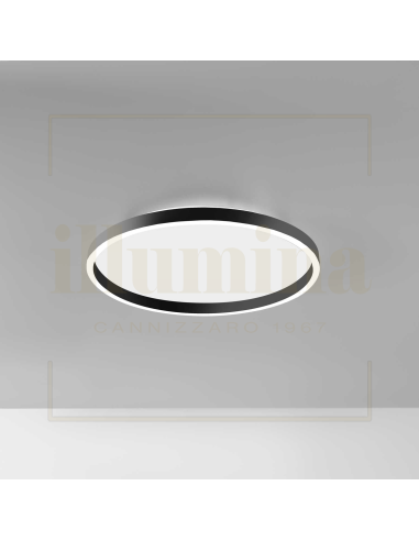 PLAFONIERA AELA NERO 60CM