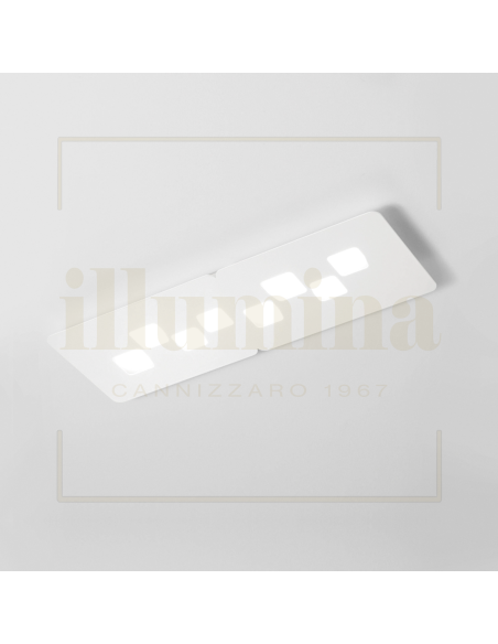 PLAFONIERA BILBAO BIANCA GRANDE