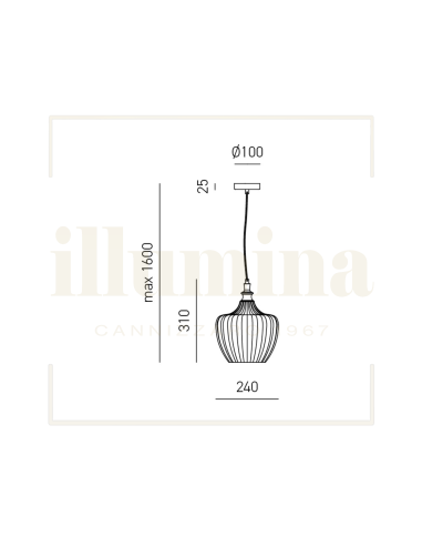 SOSPENSIONE CLEOFE 10 OCRA