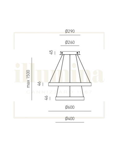 SOSPENSIONE CRISEIDE S/2P ORO
